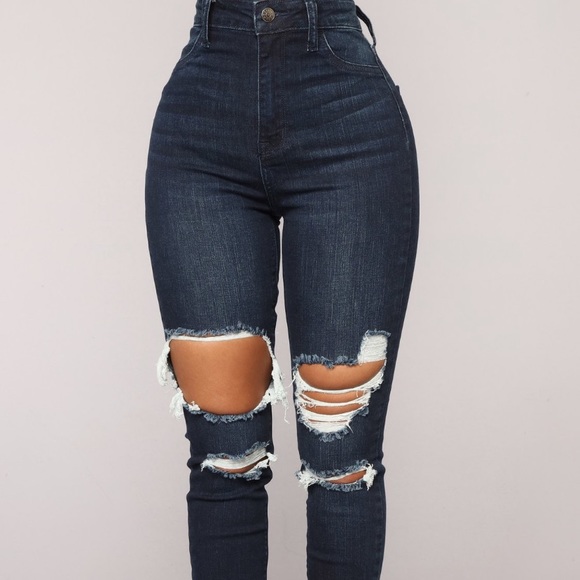 Fashion Nova Aubrey High Rise Jeans - Picture 1 of 3